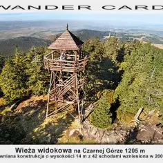 Podziwiaj góry z lotu ptaka na wieży widokowej Czarna Góra. Warto?