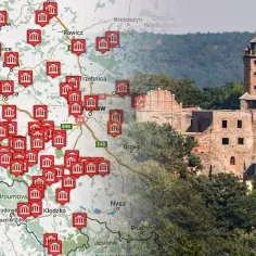 Oto skarby zamków Dolnego Śląska z tajemniczą mapą. 5 must-see