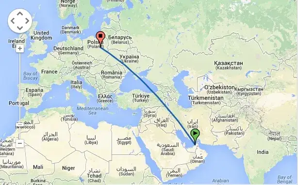 Zdjęcie Ile trwa lot z Dubaju do Warszawy? Sprawdzona informacja o czasie lotu
