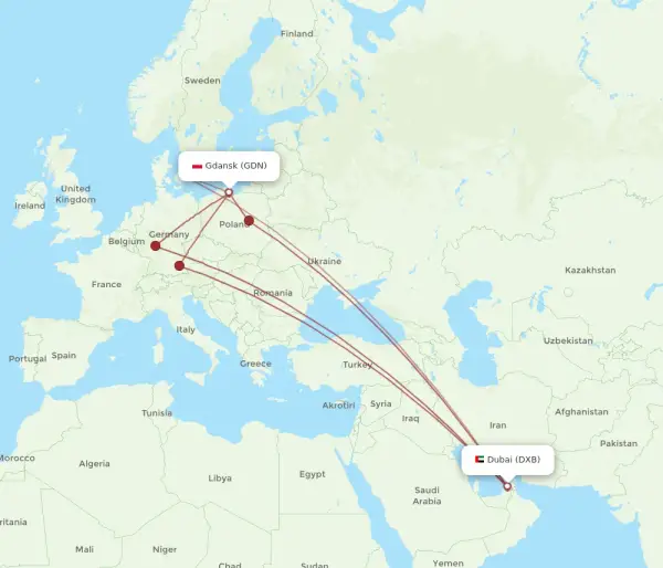 Ile trwa lot z Gdańska do Egiptu? Poznaj dokładny czas podróży
